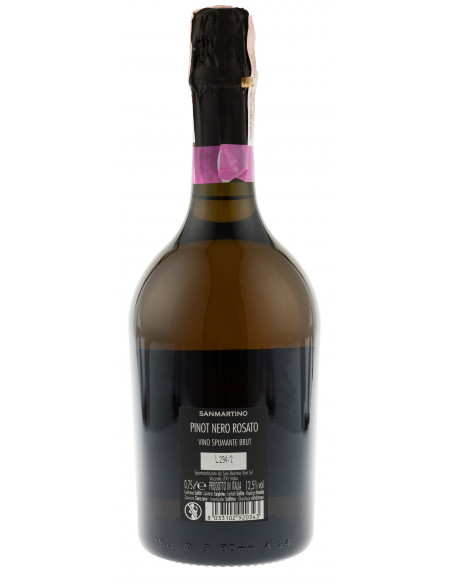 Купити Вино ігристе Pino Nero Spumante розое брют 0,75л Sanmartino