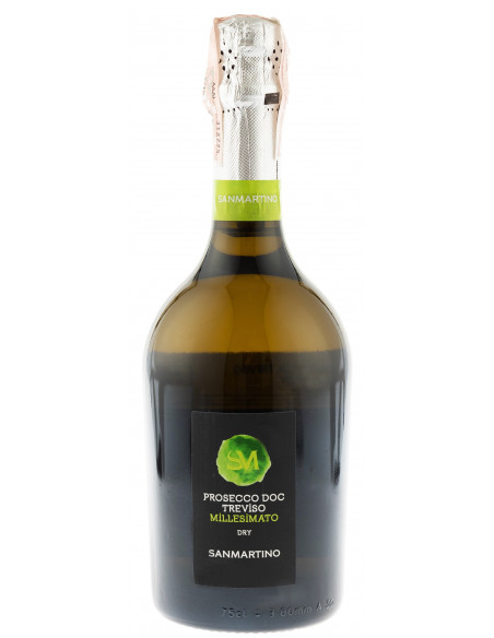 Купити Вино ігристе Prosecco DOC Mill біле сухе 0,75л Sanmartino