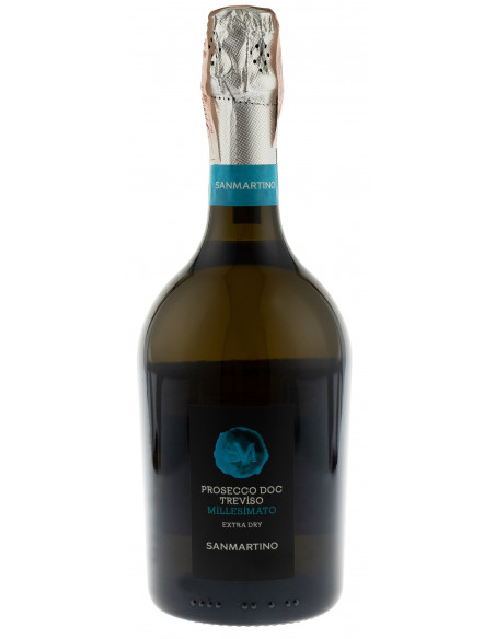 Купити Вино ігристе Prosecco DOC Mill біле екстра сухе 0,75л Sanmartino
