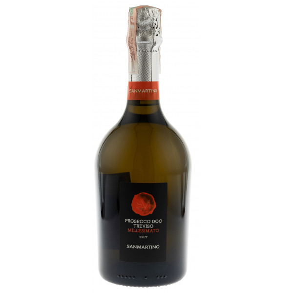 Купить Купить Вино игристое Prosecco DOC Mill белое брют 0,75л Sanmartino