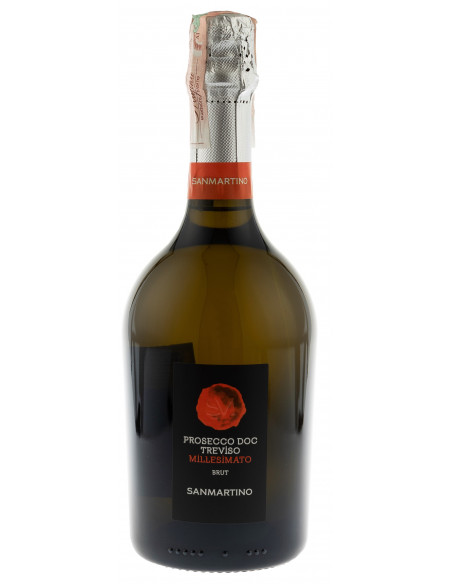 Купить Купить Вино игристое Prosecco DOC Mill белое брют 0,75л Sanmartino