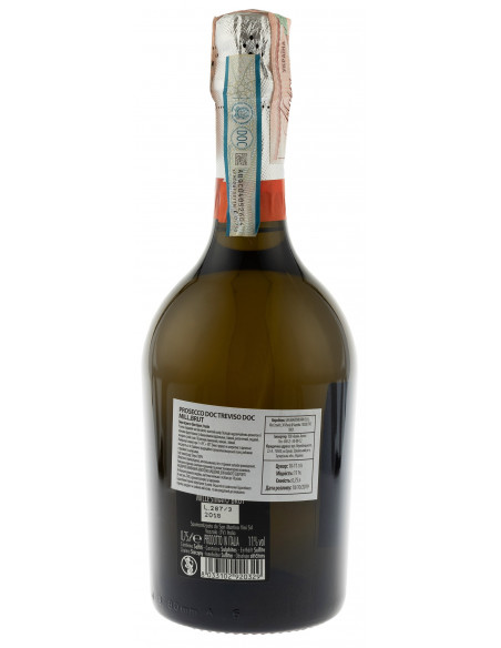 Купить Купить Вино игристое Prosecco DOC Mill белое брют 0,75л Sanmartino