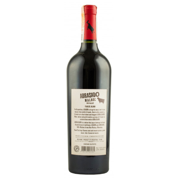 Купить Купить Вино Abrasado Parcel Malbec красное сухое 0,75л