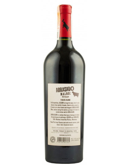 Купить Купить Вино Abrasado Parcel Malbec красное сухое 0,75л
