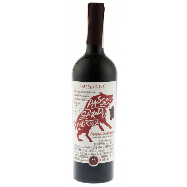 Купити Вино Cannonau di Sardegna DOC червоне сухе 0,75л Passo Sardo