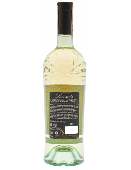 Купити Вино Chardonnay Veneto IGT біле сухе 0,75л Levorato