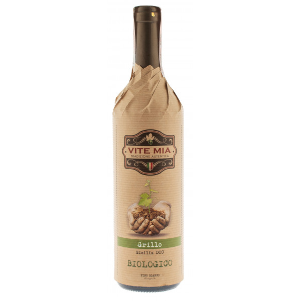 Купити Вино Grillo DOC Biologico біле сухе 0,75л Vite Mia