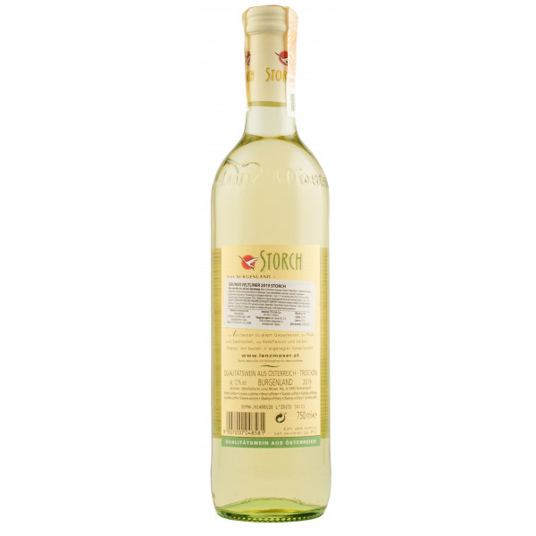 Купить Купить Вино Gruner Veltliner белое сухое 0,75л Storch