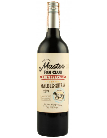 Купить Купить Вино Malbec-Syrah красное сухое 0,75л The Grill Master Fan Club