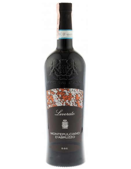 Купити Вино Montepulciano d\'Abruzzo DOC червоне сухе 0,75л Levorato