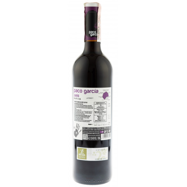 Купить Купить Вино Paco Garcia seis красное сухое 0,75л