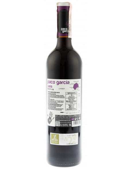 Купить Купить Вино Paco Garcia seis красное сухое 0,75л