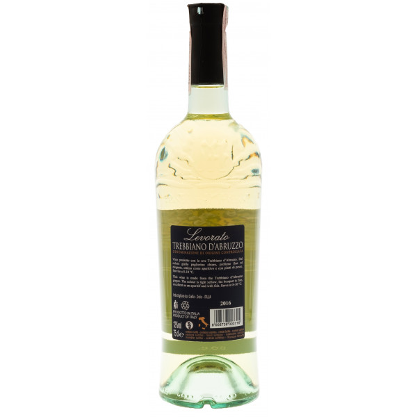 Купити Вино Trebbiano d\'Abruzzo DOC біле сухе 0,75л Levorato