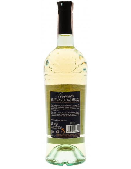 Купить Купить Вино Trebbiano d\'Abruzzo DOC белое сухое 0,75л Levorato