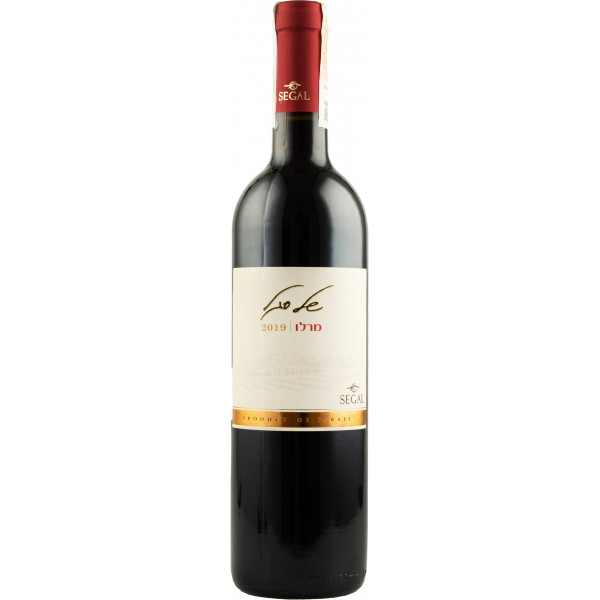 Купити Вино кошерне Segal Merlot червоне сухе 0,75л