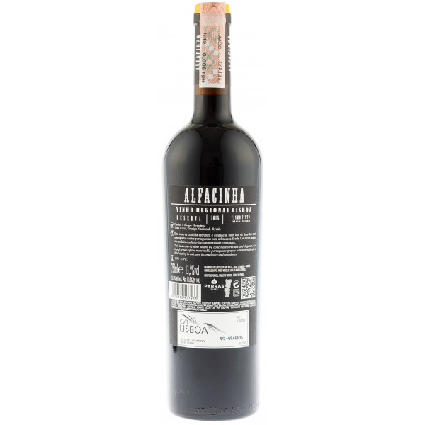 Купить Купить Вино Alfacinha VT IGP Reserva красное сухое 0,75л