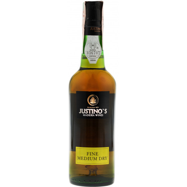 Купить Купить Вино Justinos Madeira Fine Medium Dry 3yo белое полусухое 0,375л