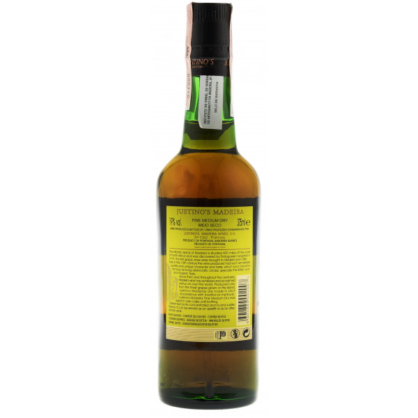 Купить Купить Вино Justinos Madeira Fine Medium Dry 3yo белое полусухое 0,375л