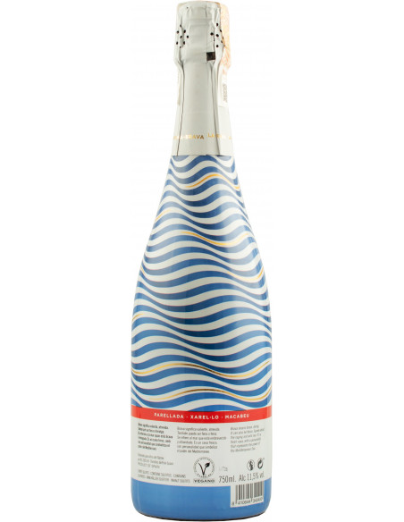 Купити Вино ігристе Cava Brut біле брют 0,75л La Brava