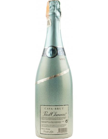 Купить Купить Вино игристое Cava Fresh Life белое брют Paul Cheneau