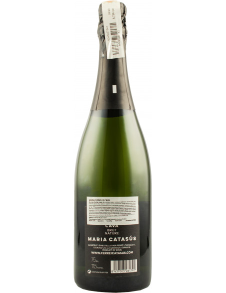 Купить Купить Вино игристое Cava Maria Catasus белое брют 0,75л