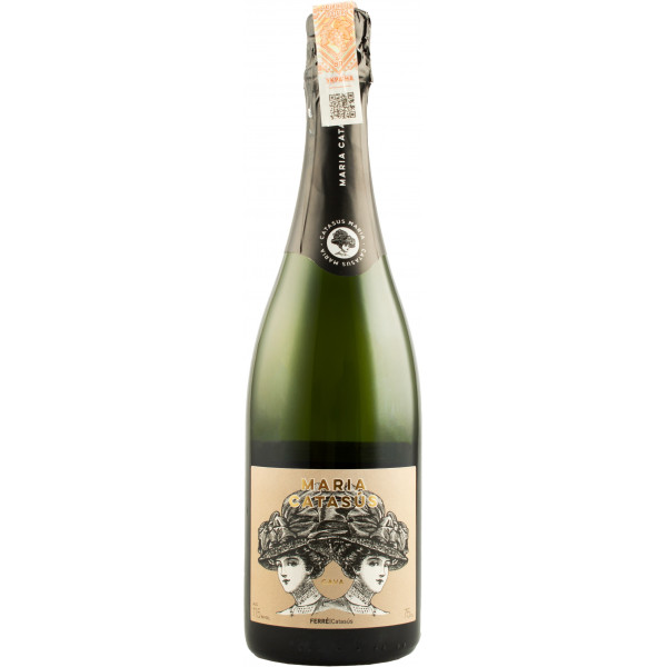 Купить Купить Вино игристое Cava Maria Catasus белое брют 0,75л