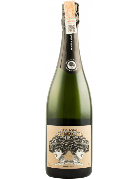 Купить Купить Вино игристое Cava Maria Catasus белое брют 0,75л