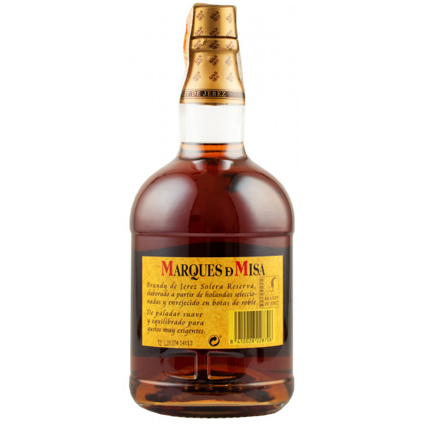 Купить Купить Бренди M.Misa Solera RVA 0,7л 36%