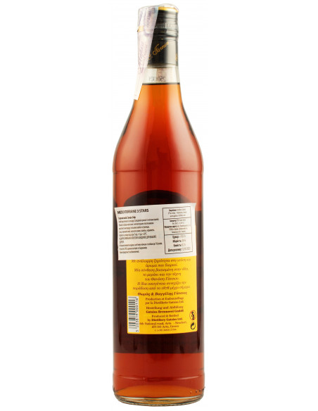 Купить Купить Бренди Mediterrane 3stars 0,7л 36%