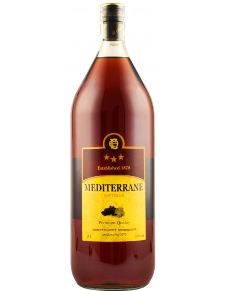 Купить Купить Бренди Mediterrane 3stars 2л 36%