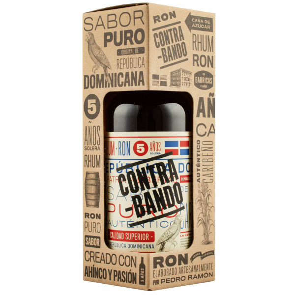 Купити Ром Contrabando 5 anos коробка
