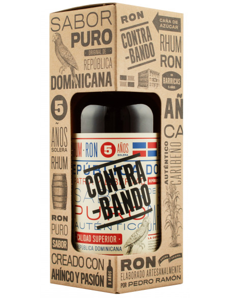 Купити Ром Contrabando 5 anos коробка