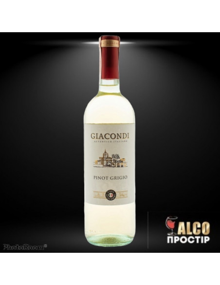 Купить Вино Pinot Grigio IGP белое сухое 0,75л Giacondi