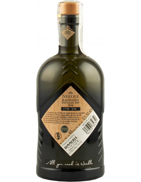 Купить Купить Джин Needle Blackforest 0,5л 40%