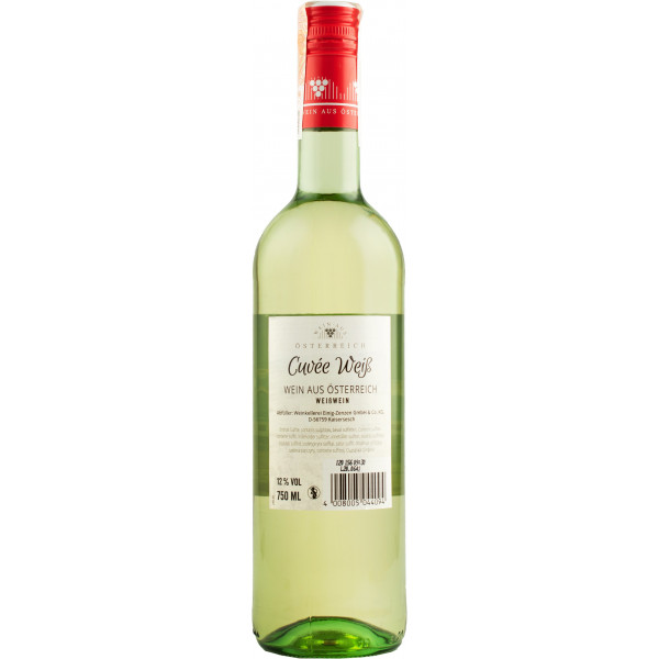 Купити Вино Cuvee Weib біле напівсухе 0,75л 12%