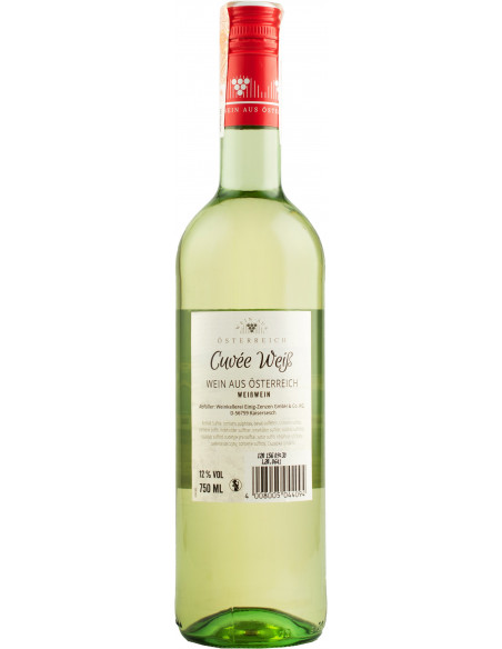 Купити Вино Cuvee Weib біле напівсухе 0,75л 12%