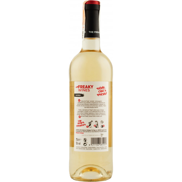 Купити Вино Freaky Verdejo біле сухе 0,75л 12%