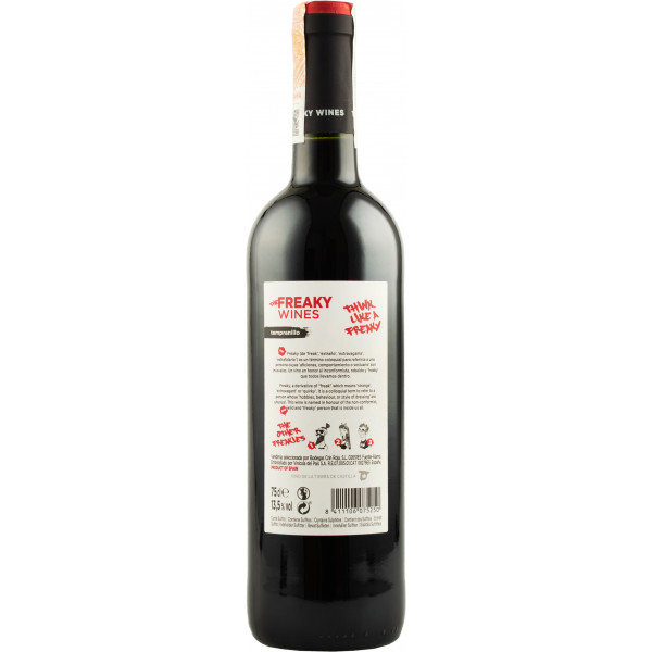 Купити Вино Freaky Tempranillo червоне сухе 0,75л 13,5%