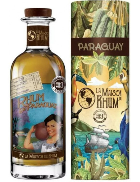 Купить Купить Ром La Maison du Rhum Paraguay 0,7л 45% тубус