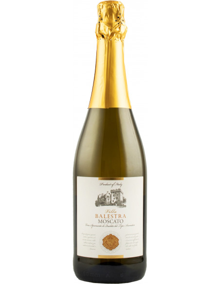 Купить Вино игристое Moscato Spumante белое полусладкое 0,75л 7%