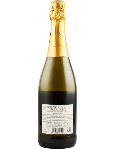 Купити Вино ігристе Moscato Spumante біле напівсолодке 0,75л 7%