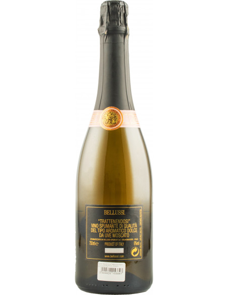 Купити Вино ігристе Moscato Dolce Trattenendosi Spumante біле напівсолодке 0,75л 6%