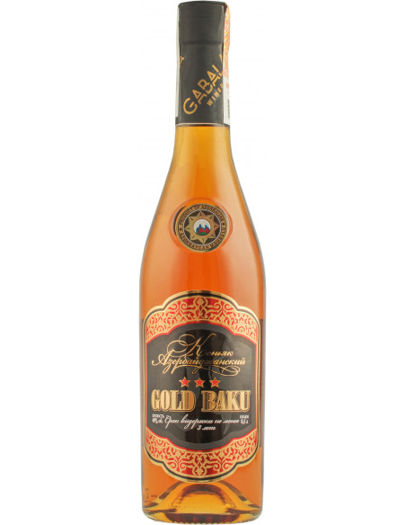 Купити Коньяк Gold Baku 3YO 0,5л 40%