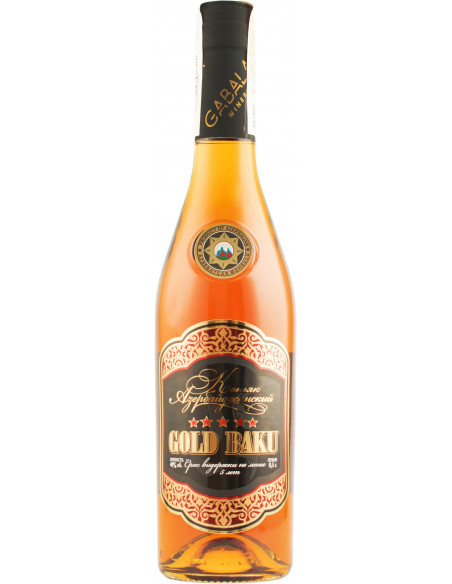 Купить Купить Коньяк Gold Baku 5YO 0,5л 40%
