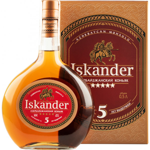 Купити Коньяк Iskander 5YO 0,5л 40%