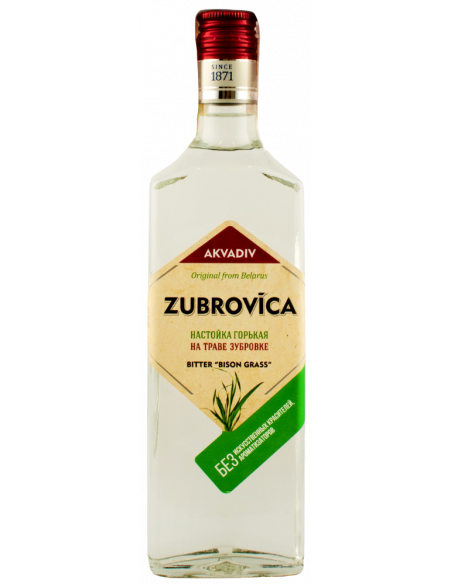 Купить Настойка Аквадив Zubrovica 0,5л 40%