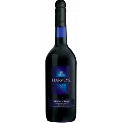Херес Harveys Bristol Cream белый сладкий 0,75л 17,5%