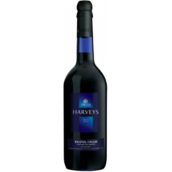 Херес Harveys Bristol Cream белый сладкий 0,75л 17,5%