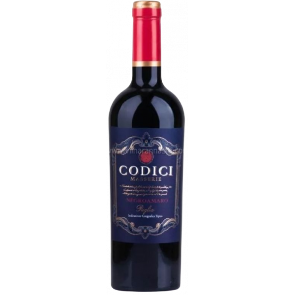 Купить Вино  Masserie Negroamaro IGP Codici красное сухое 0,75л 13%