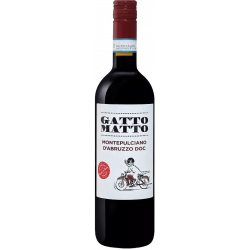 Купить Вино Gatto Matto Montepulciano d\'Abruzo DOC красное сухое 0,75л 12,5%